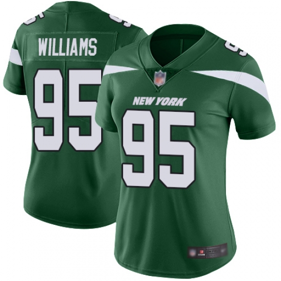 Jets 95 Quinnen Williams Green Team Color Women Stitched Football Vapor Untouchable Limited Jersey Jets 95 Quinnen Williams Green Team Color Women Stitched Football Vapor Untouchable Limited Jersey