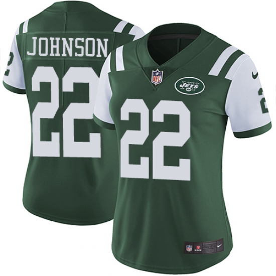 Nike Jets #22 Trumaine Johnson Green Team Color Womens Stitched NFL Vapor Untouchable Limited Jersey Nike Jets #22 Trumaine Johnson Green Team Color Womens Stitched NFL Vapor Untouchable Limited Jersey