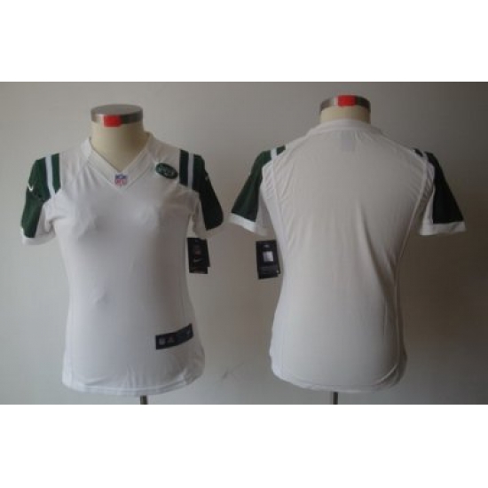 Nike Women New York Jets Blank White Color(Women Limited Jerseys) Nike Women New York Jets Blank White Color(Women Limited Jerseys)