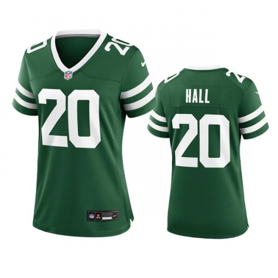 Women New York Jets 20 Breece Hall Green 2024 Stitched Football Jersey Women New York Jets 20 Breece Hall Green 2024 Stitched Football Jersey