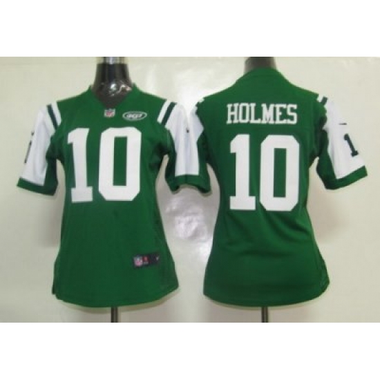 Women Nike New York Jets 10# Holmes Jersey Women Nike New York Jets 10# Holmes Jersey