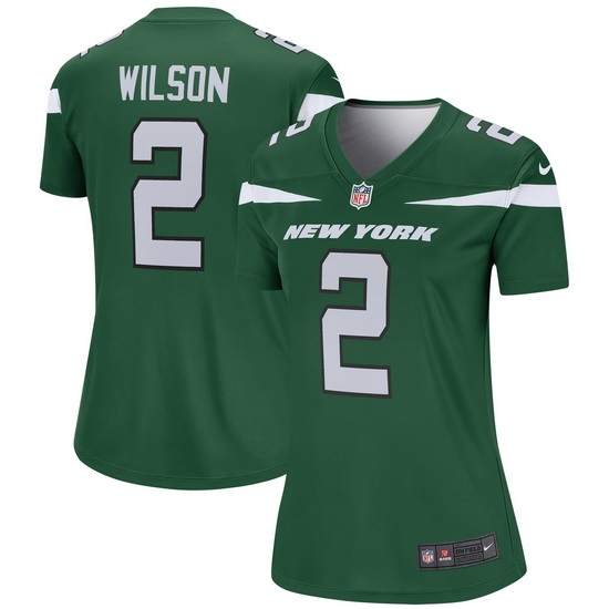 Women Nike New York Jets #2 Zach Wilson Green Vapor Limited Jersey Women Nike New York Jets #2 Zach Wilson Green Vapor Limited Jersey