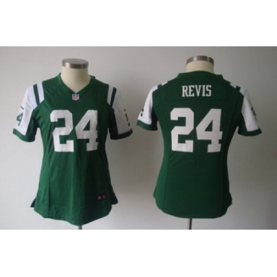 Women Nike New York Jets 24# Revis Green Jersey Women Nike New York Jets 24# Revis Green Jersey
