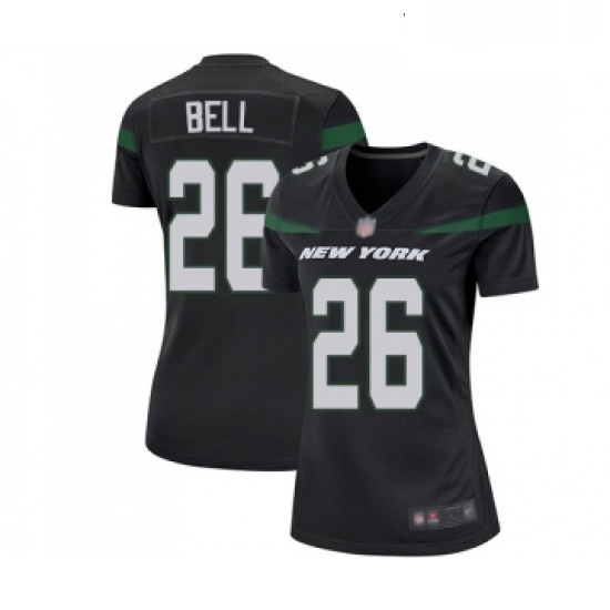 Womens New York Jets 26 Le Veon Bell Game Black Alternate Football Jersey Womens New York Jets 26 Le Veon Bell Game Black Alternate Football Jersey