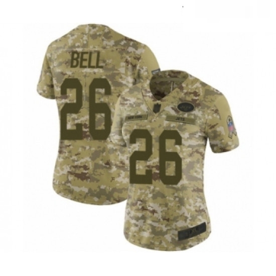 Womens New York Jets 26 Le Veon Bell Limited Camo 2018 Salute to Service Football Jersey Womens New York Jets 26 Le Veon Bell Limited Camo 2018 Salute to Service Football Jersey