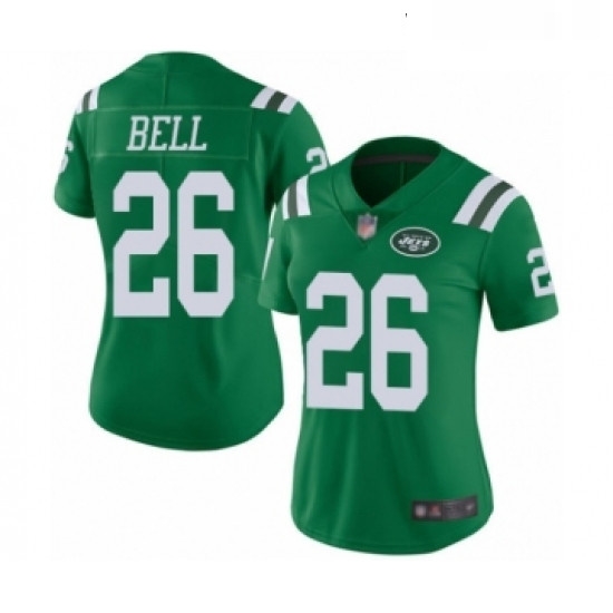 Womens New York Jets 26 Le Veon Bell Limited Green Rush Vapor Untouchable Football Jersey Womens New York Jets 26 Le Veon Bell Limited Green Rush Vapor Untouchable Football Jersey