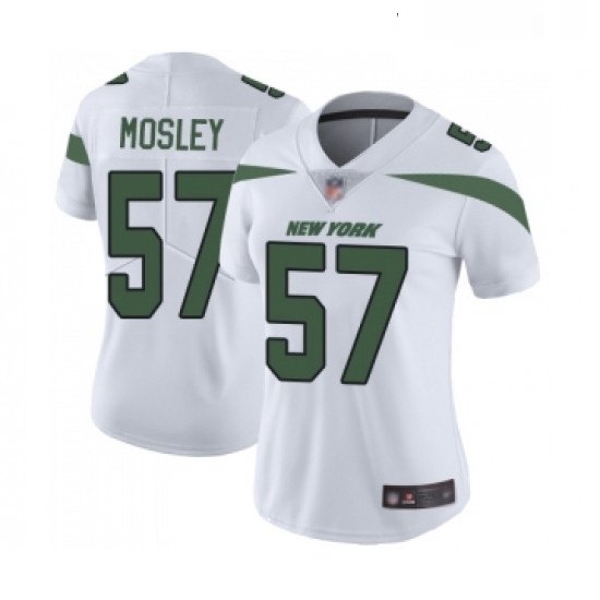Womens New York Jets 57 CJ Mosley White Vapor Untouchable Limited Player Football Jersey Womens New York Jets 57 CJ Mosley White Vapor Untouchable Limited Player Football Jersey