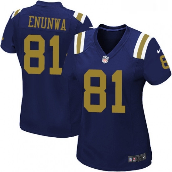 Womens Nike New York Jets 81 Quincy Enunwa Elite Navy Blue Alternate NFL Jersey Womens Nike New York Jets 81 Quincy Enunwa Elite Navy Blue Alternate NFL Jersey