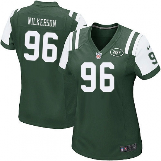 Women's Nike New York Jets #96 Muhammad Wilkerson Game Green Team Color NFL Women's Nike New York Jets #96 Muhammad Wilkerson Game Green Team Color NFL