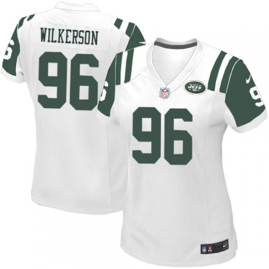 Women's Nike New York Jets #96 Muhammad Wilkerson Game White NFL Jersey Women's Nike New York Jets #96 Muhammad Wilkerson Game White NFL Jersey