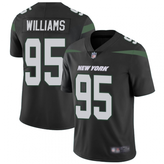 Jets 95 Quinnen Williams Black Alternate Youth Stitched Football Vapor Untouchable Limited Jersey Jets 95 Quinnen Williams Black Alternate Youth Stitched Football Vapor Untouchable Limited Jersey
