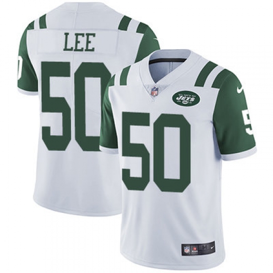 Nike Jets #50 Darron Lee White Youth Stitched NFL Vapor Untouchable Limited Jersey Nike Jets #50 Darron Lee White Youth Stitched NFL Vapor Untouchable Limited Jersey