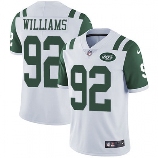 Nike Jets #92 Leonard Williams White Youth Stitched NFL Vapor Untouchable Limited Jersey Nike Jets #92 Leonard Williams White Youth Stitched NFL Vapor Untouchable Limited Jersey