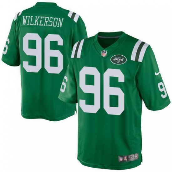 Nike Jets #96 Muhammad Wilkerson Green Youth Stitched NFL Elite Rush Jersey Nike Jets #96 Muhammad Wilkerson Green Youth Stitched NFL Elite Rush Jersey