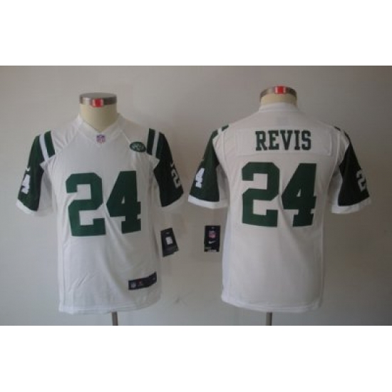 Nike Youth New York Jets #24 Revis White Limited Jerseys Nike Youth New York Jets #24 Revis White Limited Jerseys
