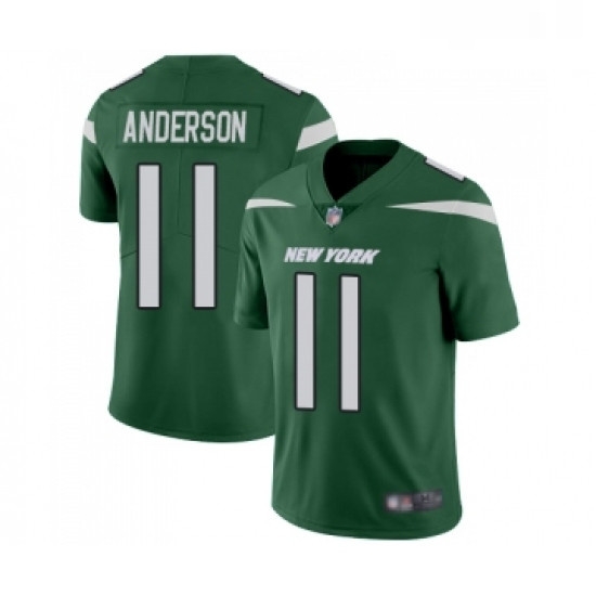 Youth New York Jets 11 Robby Anderson Green Team Color Vapor Untouchable Limited Player Football Jersey Youth New York Jets 11 Robby Anderson Green Team Color Vapor Untouchable Limited Player Football Jersey
