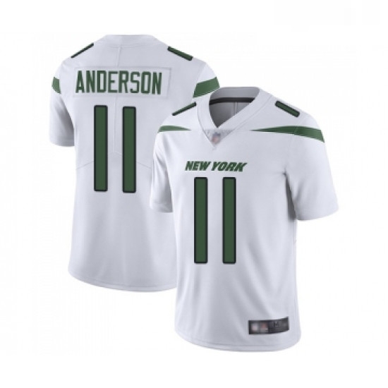 Youth New York Jets 11 Robby Anderson White Vapor Untouchable Limited Player Football Jersey Youth New York Jets 11 Robby Anderson White Vapor Untouchable Limited Player Football Jersey