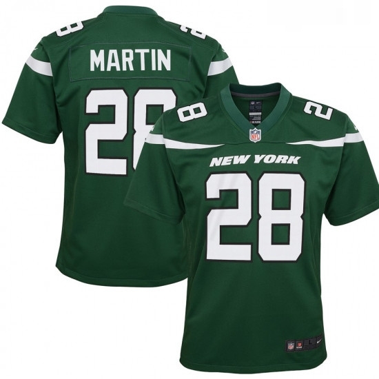 Youth New York Jets 28 Curtis Martin Nike Retired Player Game Jersey Green Youth New York Jets 28 Curtis Martin Nike Retired Player Game Jersey Green