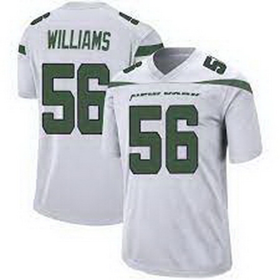 Youth New York Jets Quincy Williams #56 White Vapor Limited Stitched Football Jersey Youth New York Jets Quincy Williams #56 White Vapor Limited Stitched Football Jersey