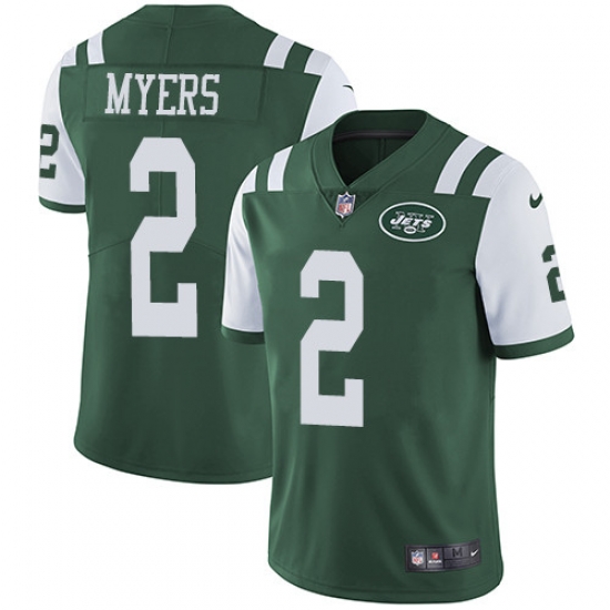 Youth Nike Jets 2 Jason Myers Green Team Color Stitched NFL Vapor Untouchable Limited Jersey Youth Nike Jets 2 Jason Myers Green Team Color Stitched NFL Vapor Untouchable Limited Jersey