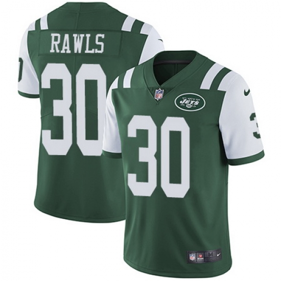Youth Nike Jets #30 Thomas Rawls Green Team Color Youth Stitched NFL Vapor Untouchable Limited Jersey Youth Nike Jets #30 Thomas Rawls Green Team Color Youth Stitched NFL Vapor Untouchable Limited Jersey