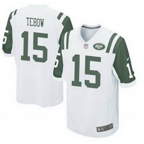 Youth Nike NFL New York Jets #15 Tim Tebow White Jerseys Youth Nike NFL New York Jets #15 Tim Tebow White Jerseys