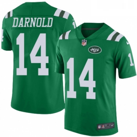 Youth Nike New York Jets 14 Sam Darnold Limited Green Rush Vapor Untouchable NFL Jersey Youth Nike New York Jets 14 Sam Darnold Limited Green Rush Vapor Untouchable NFL Jersey