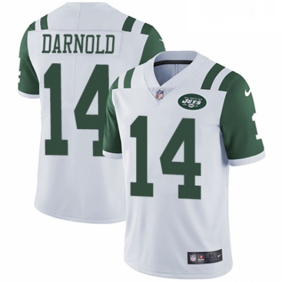 Youth Nike New York Jets 14 Sam Darnold White Vapor Untouchable Elite Player NFL Jersey Youth Nike New York Jets 14 Sam Darnold White Vapor Untouchable Elite Player NFL Jersey