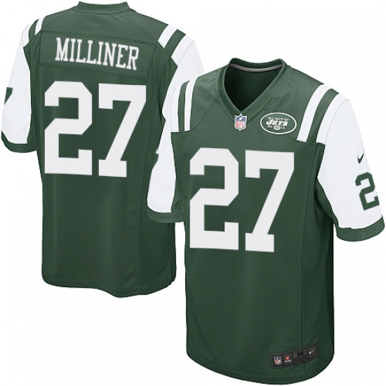 Youth Nike New York Jets #27 Dee Milliner Limited Green Team Color NFL Jersey Youth Nike New York Jets #27 Dee Milliner Limited Green Team Color NFL Jersey