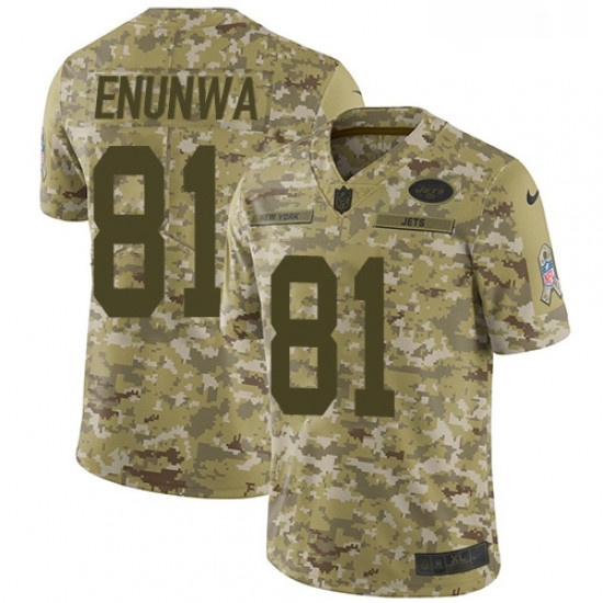 Youth Nike New York Jets 81 Quincy Enunwa Limited Camo 2018 Salute to Service NFL Jersey Youth Nike New York Jets 81 Quincy Enunwa Limited Camo 2018 Salute to Service NFL Jersey