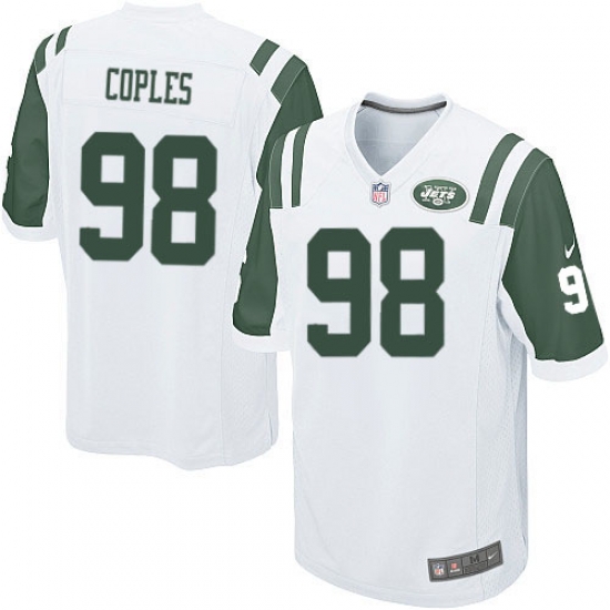 Youth Nike New York Jets #98 Quinton Coples Elite White NFL Jersey Youth Nike New York Jets #98 Quinton Coples Elite White NFL Jersey