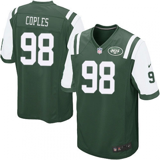 Youth Nike New York Jets #98 Quinton Coples Game Green Team Color NFL Jersey Youth Nike New York Jets #98 Quinton Coples Game Green Team Color NFL Jersey