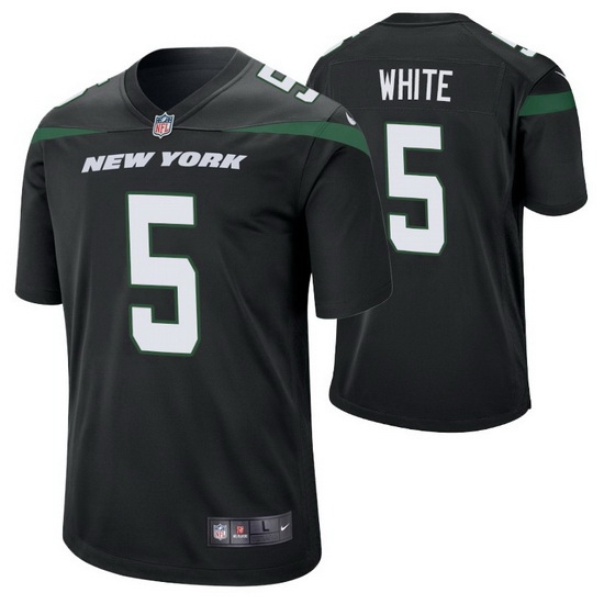 Youth Nike New York Jets Mike White 5 Black Vapor Limited NFL Jersey Youth Nike New York Jets Mike White 5 Black Vapor Limited NFL Jersey