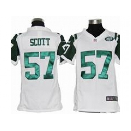 Youth Nike Youth New York Jets #57 Bart Scott White jerseys Youth Nike Youth New York Jets #57 Bart Scott White jerseys