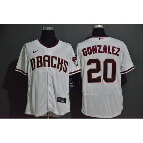 Diamondbacks 20 Luis Gonzalez White Nike 2020 Flexbase Jersey Diamondbacks 20 Luis Gonzalez White Nike 2020 Flexbase Jersey