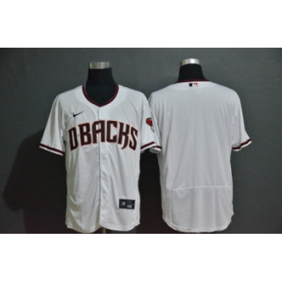 Diamondbacks Blank White Nike 2020 Flexbase Jersey II Diamondbacks Blank White Nike 2020 Flexbase Jersey II