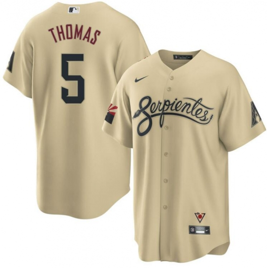 Men Alex Thomas #5 Az diamond backs Stitched MLB jersey Men Alex Thomas #5 Az diamond backs Stitched MLB jersey
