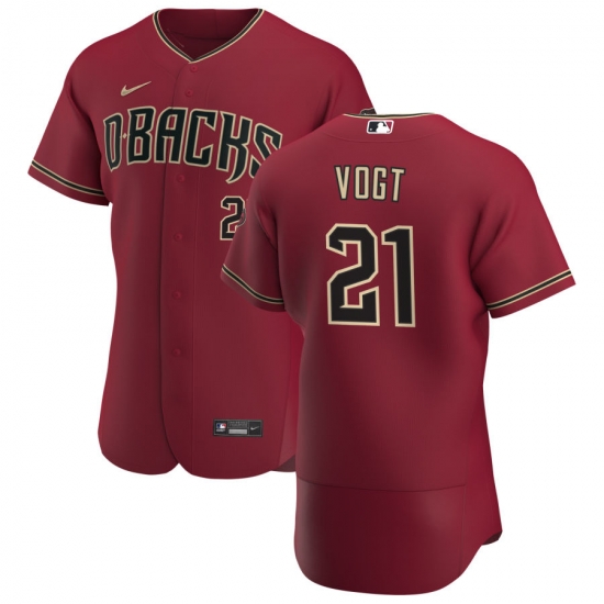 Men Arizona Diamondbacks 21 Stephen Vogt Men Nike Crimson Flex Base Alternate Team MLB Jersey Men Arizona Diamondbacks 21 Stephen Vogt Men Nike Crimson Flex Base Alternate Team MLB Jersey