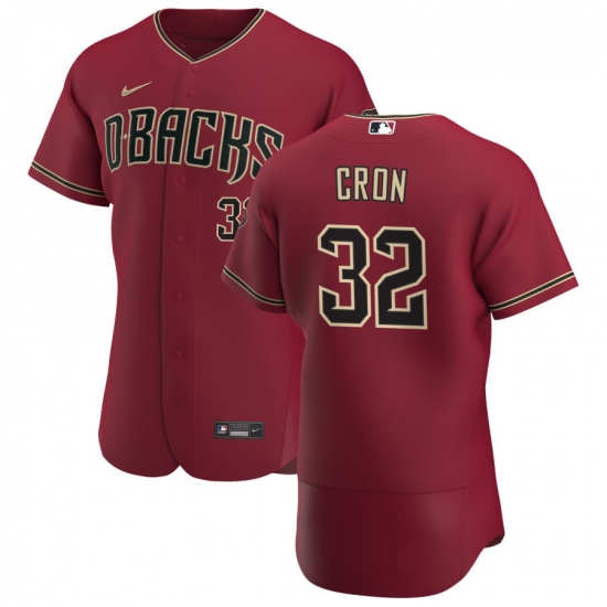 Men Arizona Diamondbacks 32 Kevin Cron Men Nike Crimson Flex Base Alternate Team MLB Jersey Men Arizona Diamondbacks 32 Kevin Cron Men Nike Crimson Flex Base Alternate Team MLB Jersey