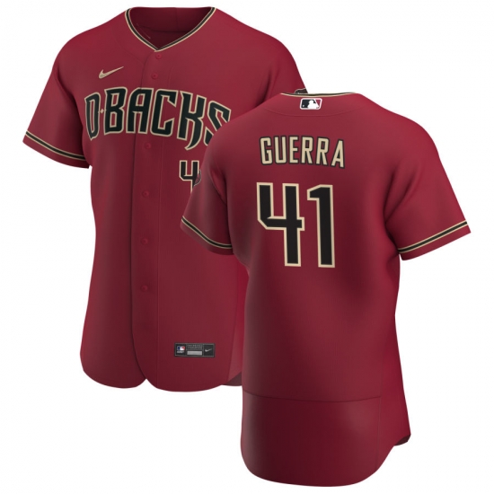Men Arizona Diamondbacks 41 Junior Guerra Men Nike Crimson Flex Base Alternate Team MLB Jersey Men Arizona Diamondbacks 41 Junior Guerra Men Nike Crimson Flex Base Alternate Team MLB Jersey