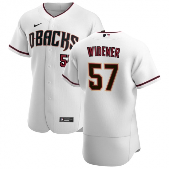 Men Arizona Diamondbacks 57 Taylor Widener Men Nike White Crimson Flex Base Home Team MLB Jersey Men Arizona Diamondbacks 57 Taylor Widener Men Nike White Crimson Flex Base Home Team MLB Jersey