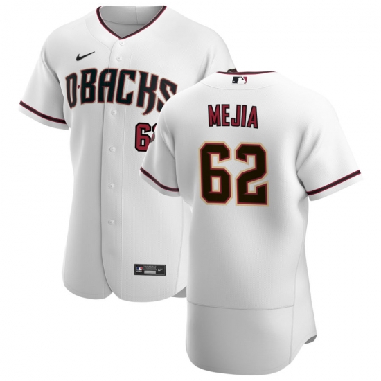 Men Arizona Diamondbacks 62 Humberto Mejia Men Nike White Crimson Flex Base Home Team MLB Jersey Men Arizona Diamondbacks 62 Humberto Mejia Men Nike White Crimson Flex Base Home Team MLB Jersey