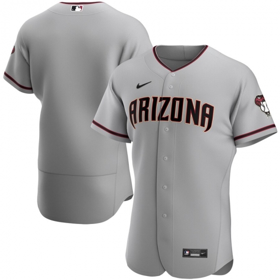 Men Arizona Diamondbacks Men Nike Gray Road 2020 Flex Base MLB Team Jersey Men Arizona Diamondbacks Men Nike Gray Road 2020 Flex Base MLB Team Jersey