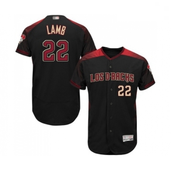 Mens Arizona Diamondbacks 22 Jake Lamb Black Alternate Authentic Collection Flex Base Baseball Jersey Mens Arizona Diamondbacks 22 Jake Lamb Black Alternate Authentic Collection Flex Base Baseball Jersey