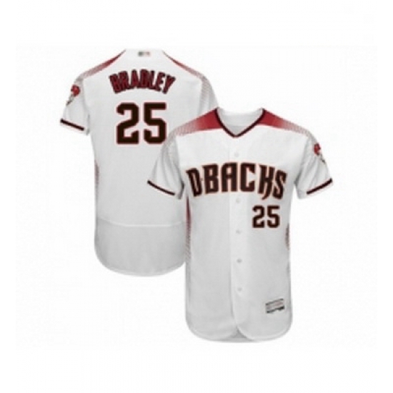 Mens Arizona Diamondbacks 25 Archie Bradley White Home Authentic Collection Flex Base Baseball Jersey Mens Arizona Diamondbacks 25 Archie Bradley White Home Authentic Collection Flex Base Baseball Jersey