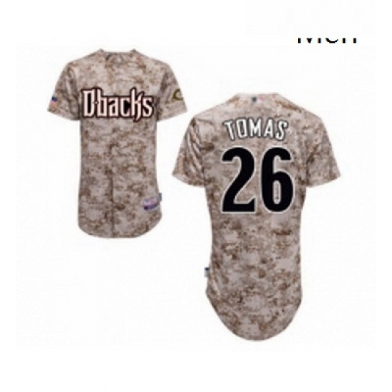 Mens Arizona Diamondbacks 26 Yasmany Tomas Replica Camo Cool Base Baseball Jersey Mens Arizona Diamondbacks 26 Yasmany Tomas Replica Camo Cool Base Baseball Jersey
