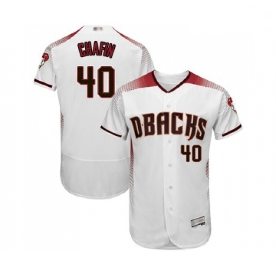 Mens Arizona Diamondbacks 40 Andrew Chafin White Home Authentic Collection Flex Base Baseball Jersey Mens Arizona Diamondbacks 40 Andrew Chafin White Home Authentic Collection Flex Base Baseball Jersey