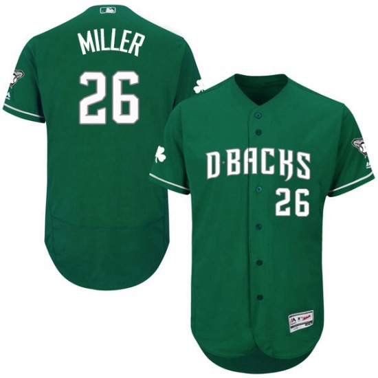 Mens Majestic Arizona Diamondbacks 26 Shelby Miller Green Celtic Flexbase Authentic Collection MLB Jersey Mens Majestic Arizona Diamondbacks 26 Shelby Miller Green Celtic Flexbase Authentic Collection MLB Jersey