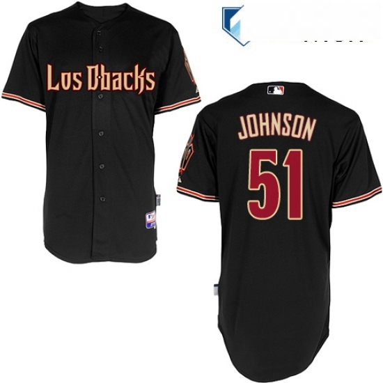 Mens Majestic Arizona Diamondbacks 51 Randy Johnson Authentic Black Cool Base MLB Jersey Mens Majestic Arizona Diamondbacks 51 Randy Johnson Authentic Black Cool Base MLB Jersey