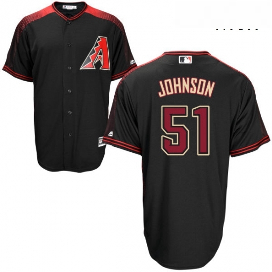 Mens Majestic Arizona Diamondbacks 51 Randy Johnson Replica Black Alternate Home Cool Base MLB Jersey Mens Majestic Arizona Diamondbacks 51 Randy Johnson Replica Black Alternate Home Cool Base MLB Jersey